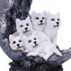 Moon Litter 19.5cm Wolves LED Figurines