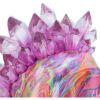 Psychedelic Crystal 17cm Skulls LED Figurines