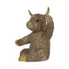 Gold Highland Cow Wine Bottle Holder Unspecified Father's Day