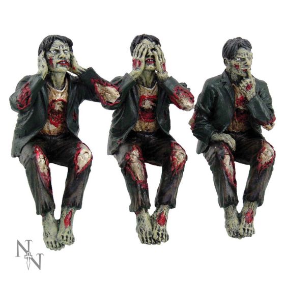 See No, Hear No Speak No Evil Zombies 10cm Zombies Sale Items