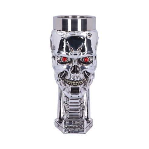 Terminator 2 Head Goblet 17cm Sci-Fi LED Figurines