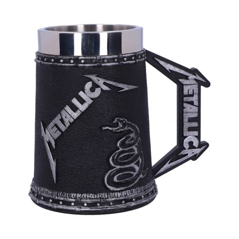 Metallica - The Black Album Tankard Band Licenses Stock Arrivals