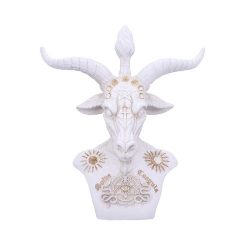 Baphomet Bust (White) 33.5cm Baphomet Out Of Stock