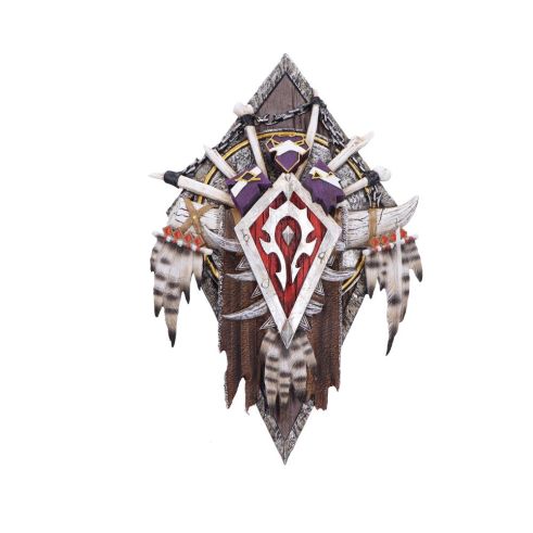 World of Warcraft Horde Wall Plaque 30cm Gaming Stock Arrivals