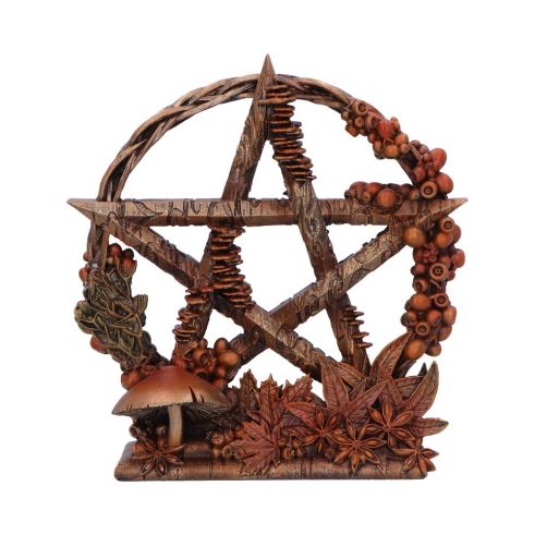 Season of the Pentagram Mabon (Autumn) 16.5cm Witchcraft & Wiccan Spooky Season