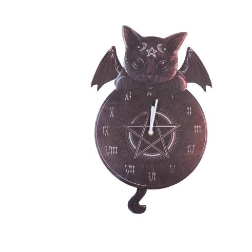 Malpuss Tickin Clock 41cm Cats Stock Release Spring 2025