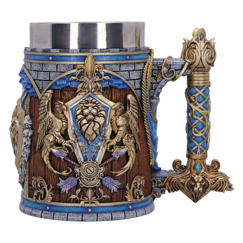 World of Warcraft Alliance Tankard 16cm Gaming Father's Day