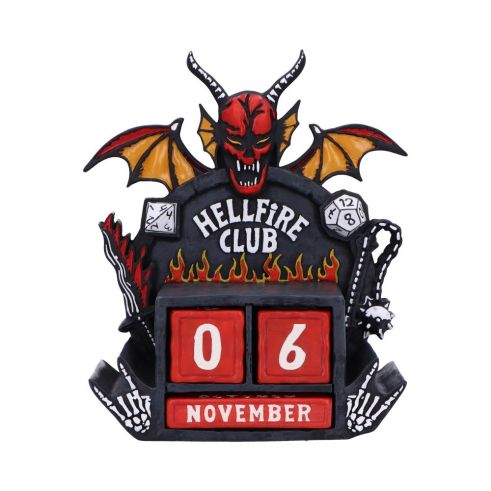 Stranger Things Hellfire Club Perpetual Calendar Fantasy Halloween RRP Above 20