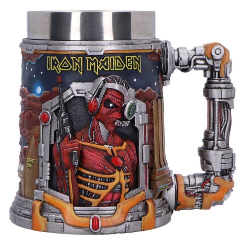 Iron Maiden Somewhere In Time Tankard 15.5cm Band Licenses Stock Arrivals