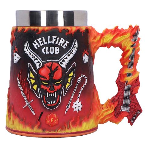 Stranger Things Hellfire Club Tankard 17cm Fantasy Halloween RRP Above 20