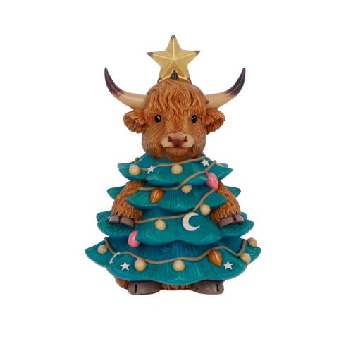 Winter Highland Cow Tree Unspecified Highland Cows