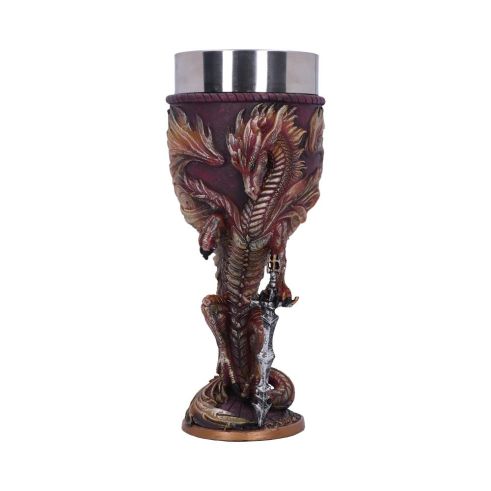 Flame Blade Goblet by Ruth Thompson 17.8cm Dragons Last Chance to Buy