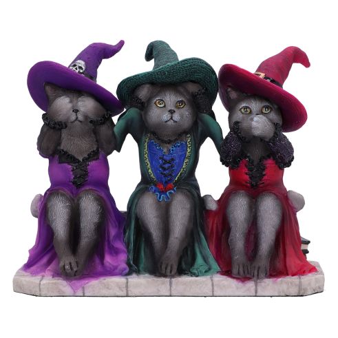 Three Wise Witchy Kittys 15.3cm Cats Sale Items