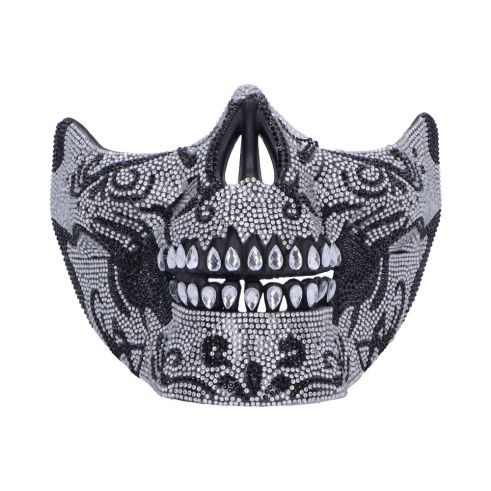 Jewelled Masquerade (Silver) 17.5cm Skulls Sale Items