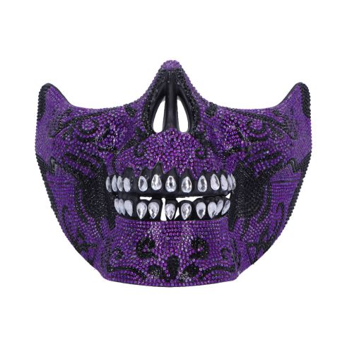 Jewelled Masquerade (Purple) 17.5cm Skulls Sale Items