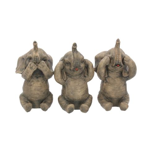Three Wise Elephants 16cm Elephants Out Of Stock