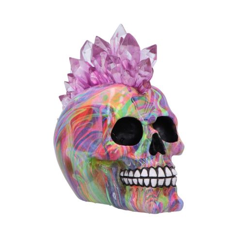 Psychedelic Crystal 17cm Skulls LED Figurines
