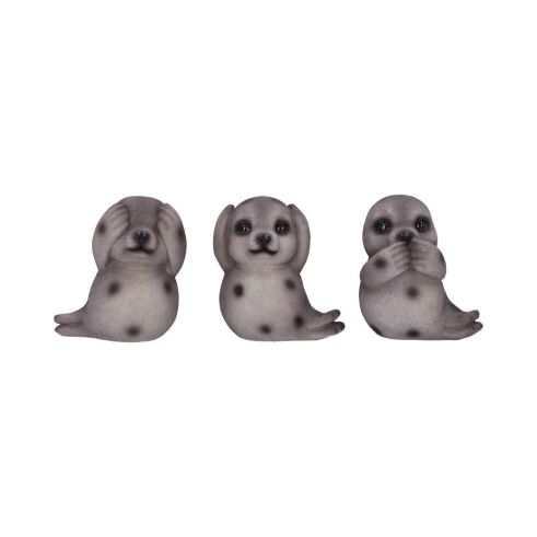 Three Wise Seals 7.5cm Animals Last Chance to Buy