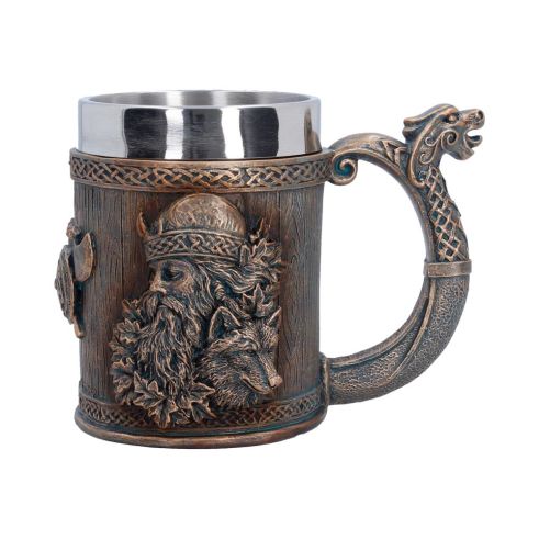 Til Valhalla Tankard (Small) History and Mythology Father's Day
