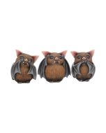 Three Wise Bats 8.5cm Bats Top 200 None Licensed