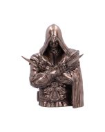 Assassin's Creed® Ezio Bust Box Bronze 30cm Gaming NEMESIS NOW | EASTER SALE