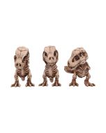 Three Wise Tyrannosaurus Rex Skeletons 9.3cm Dinosaurs Top 200 None Licensed