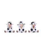 Three Wise Cows 9cm Animals Last Chance to Buy
