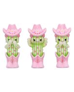Three Wise Cacti 9.5cm Unspecified Gift Shop Essentials Pocket Money