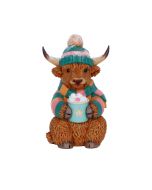 Winter Highland Cow Hot Cocoa Animals Highland Cows
