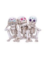 Three Wise Calaveras 20.3cm Skeletons Last Chance to Buy