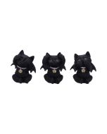Three Wise Vampuss 9cm Cats Last Chance to Buy