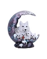 Winter Moon 20cm Wolves LED Figurines